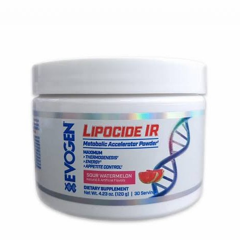 Evogen Lipocide IR 30 Serv Serving Extreme Fat Burner - Pembakar Lemak