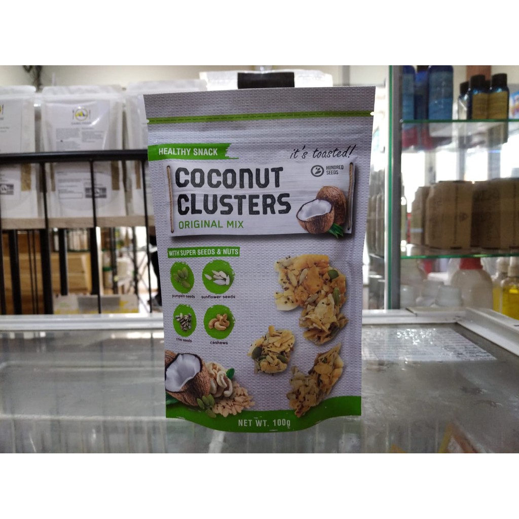

COCONUT CLUSTERS - ORIGINAL MIX 100GR