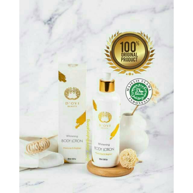 Whitening Body Lotion by D'Ovi Beauty Oviskin 250 ml