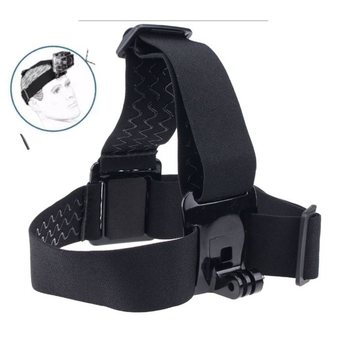 Elastic Adjustable Head Strap with Simple Anti-Slide Glue