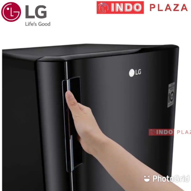 KULKAS FREEZER LG 6 RAK GN-INV304BK HITAM