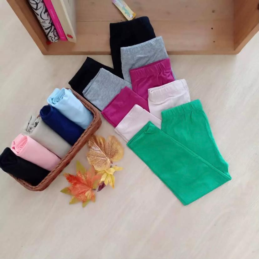 PROMO CELANA LEGGING ANAK PEREMPUAN LEGGING ANAK BAWAHAN ANAK LEGGING ANAK PEREMPUAN POLOS 6 BULAN-14 TAHUN LEGGING ANAK TERBARU LEGGING ANAK POLOS