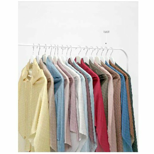 TAPIS SLIP ON RUST & SHELL BY BUTTONSCARVES