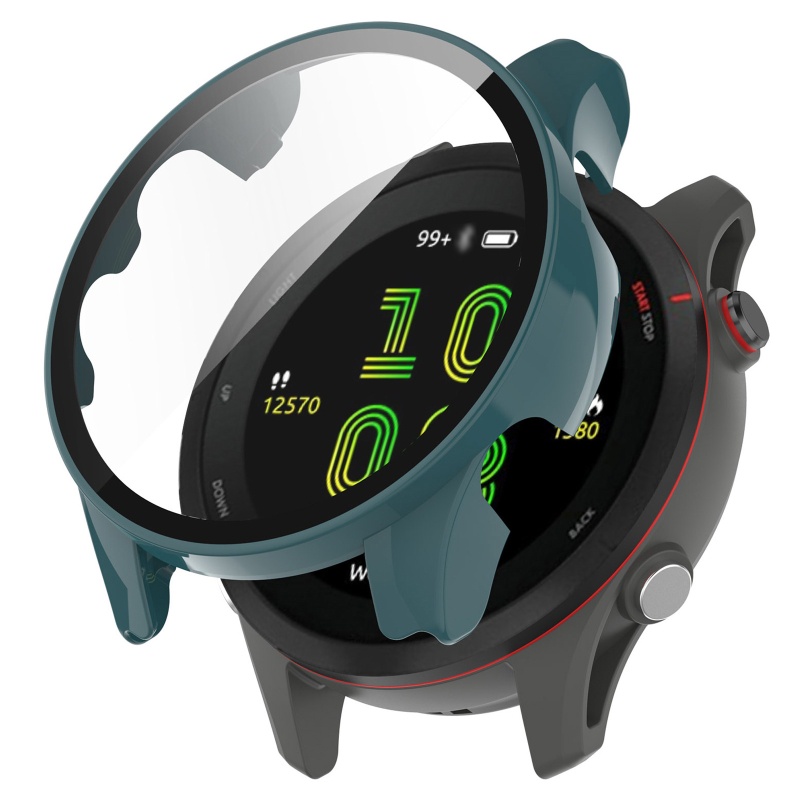 Cre Lapisan Tempered Glass Pelindung Layar Smartwatch GarminForerunner 255