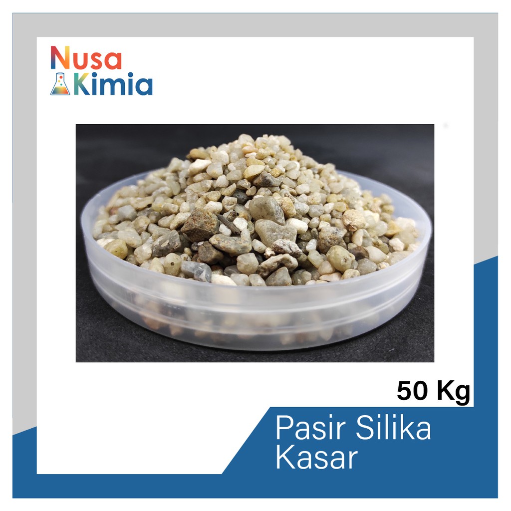 (Instan Only) Pasir Silika Kasar 1 Sak 50 Kg