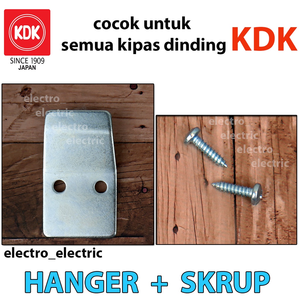 Hanger Cantolan Pengait Gantungan Kipas Angin Dinding  Tembok KDK