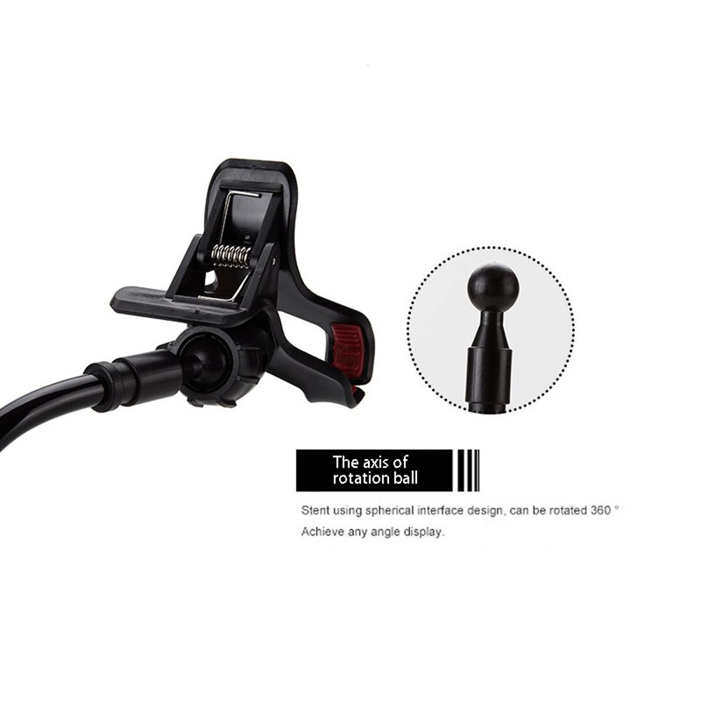 Nickolas1 Guitar Phone Holder ABS Black Car-Holder Guitar Stand Untuk Gitar Gitar Holder Sucker