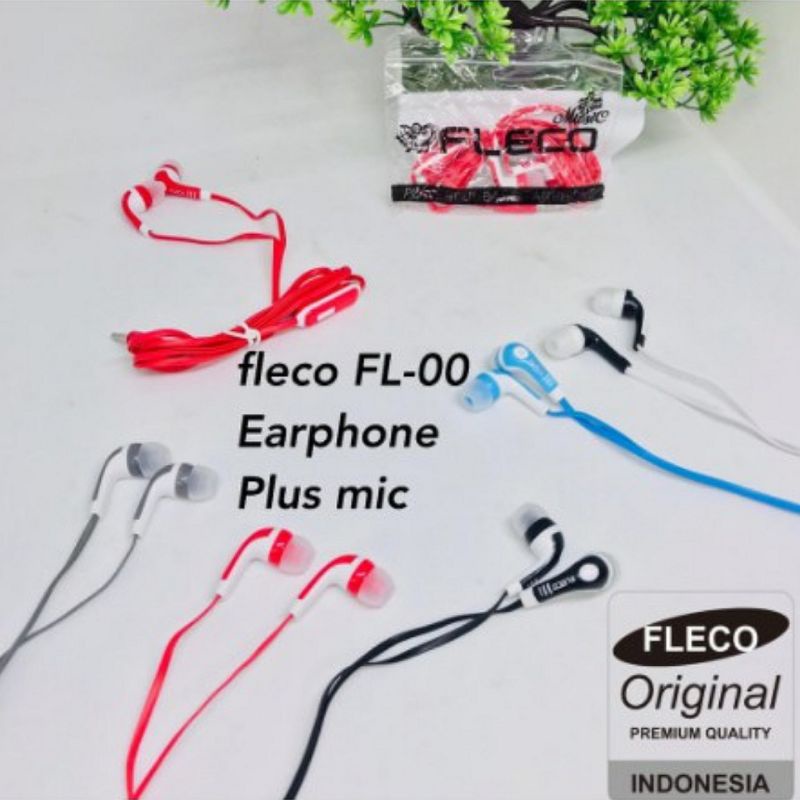 Headset Candy FLECO FL-00 Full Colours Super Mega Bass Stereo Mic