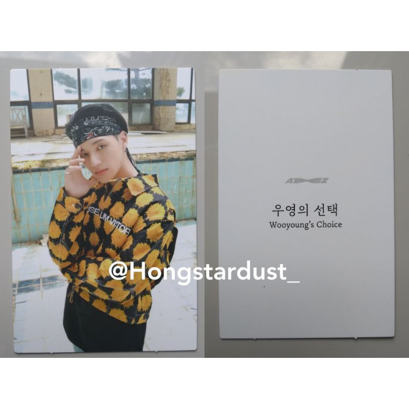 Bundle Wooyoung THANXX & AR Diary Photocard