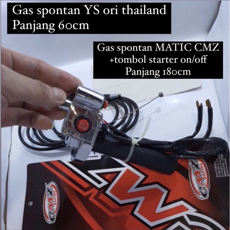 GAS SPONTAN YZ ORIGINAL THAILAND / GAS SPONTAN YZ  ORI / GAS SPONTAN YZ TRAIL / GAS SPONTAN TRAIL