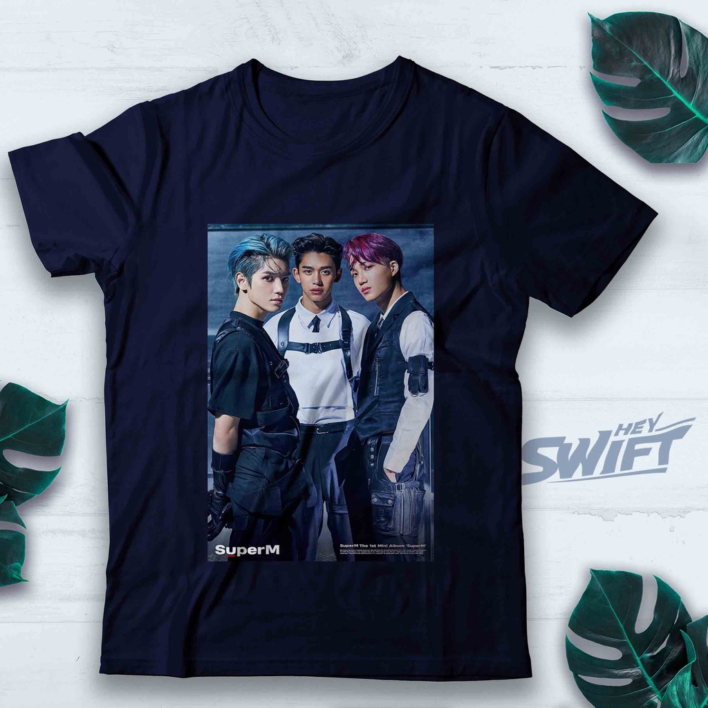KAOS SUPERM JOPPING TAEYONG KAI LUCAS KPOP TSHIRT BAJU DISTRO