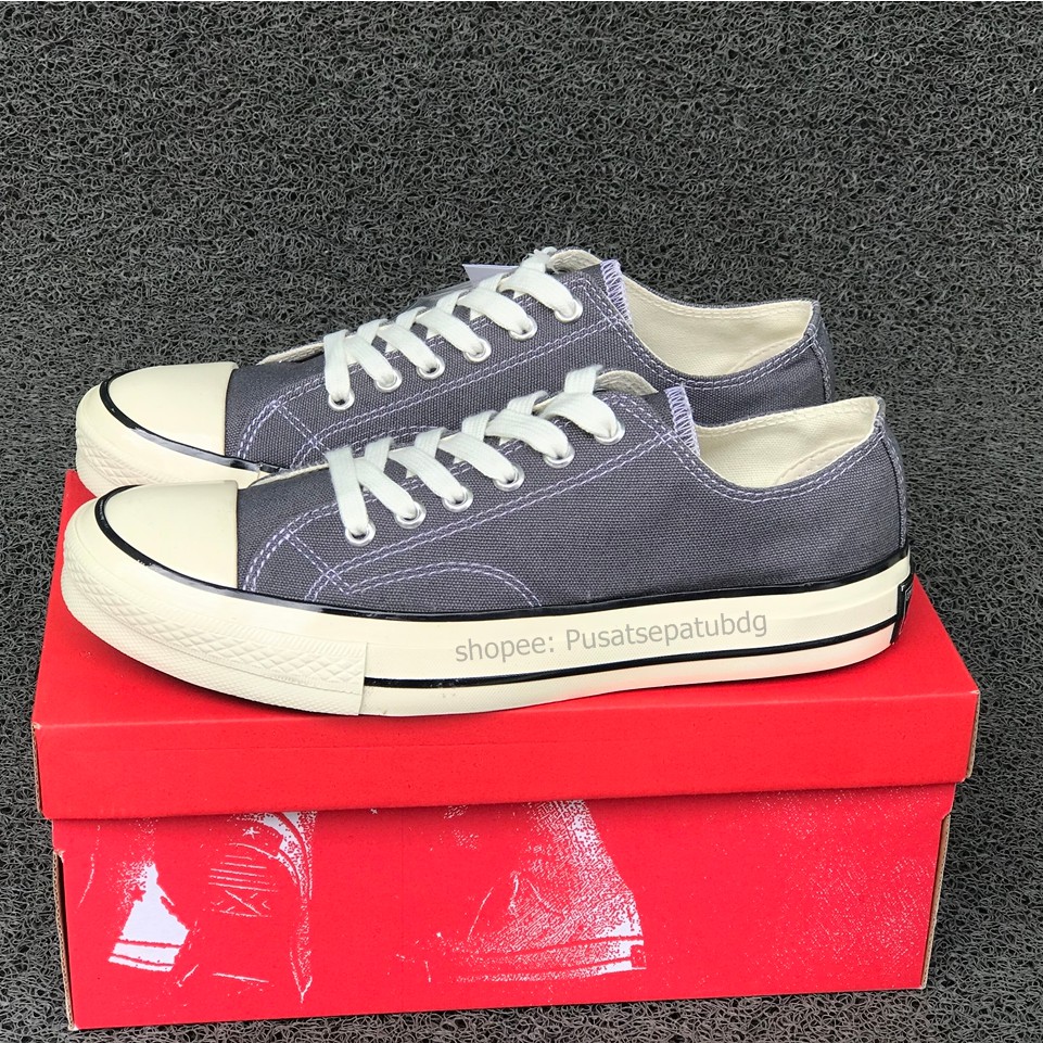 CONVERSE 70S LOW GREY PENDEK ABU