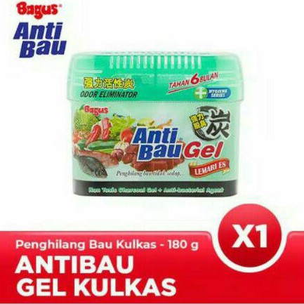 BAGUS ANTI BAU GEL LEMARI ES 180GR