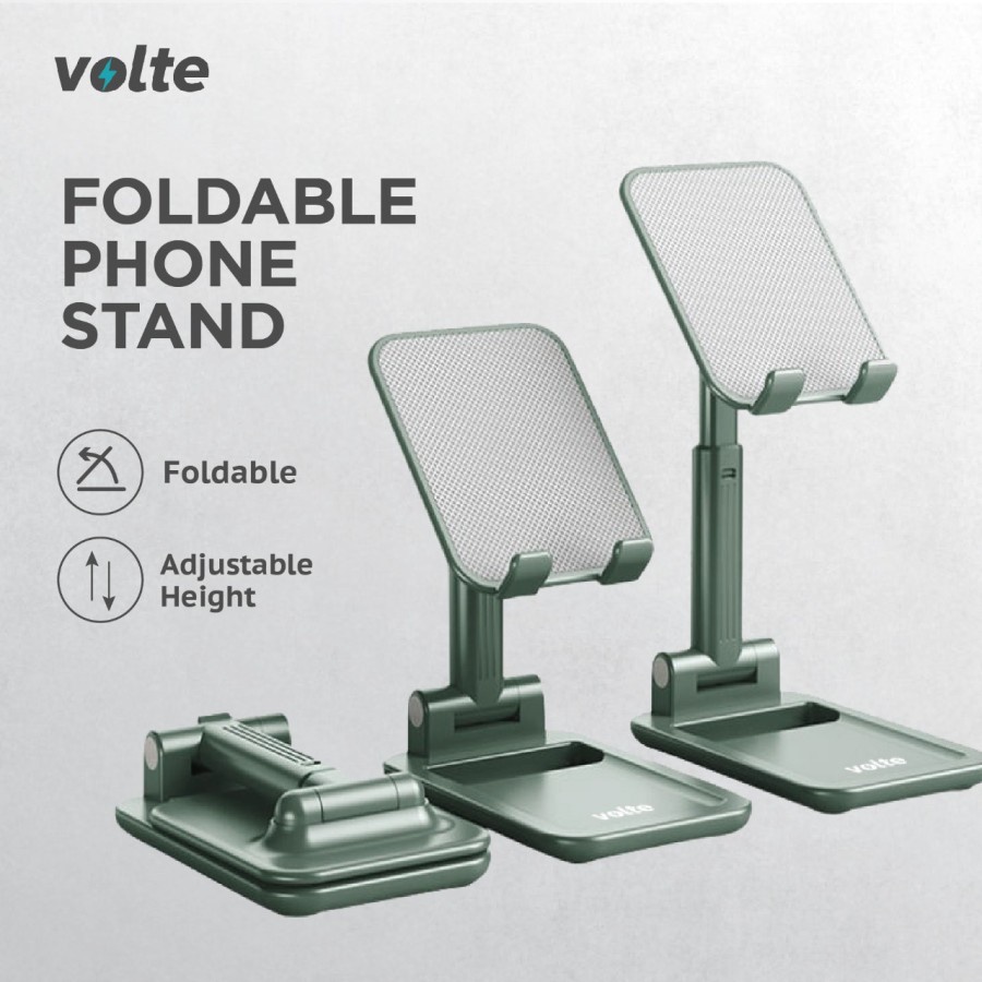Volte Folding Universal Phone Stand Holder - Green