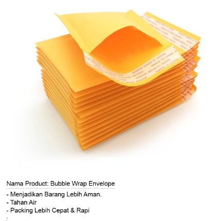 

Amplop packing Bubble Wrap 9*15cm Amplop Packing murah