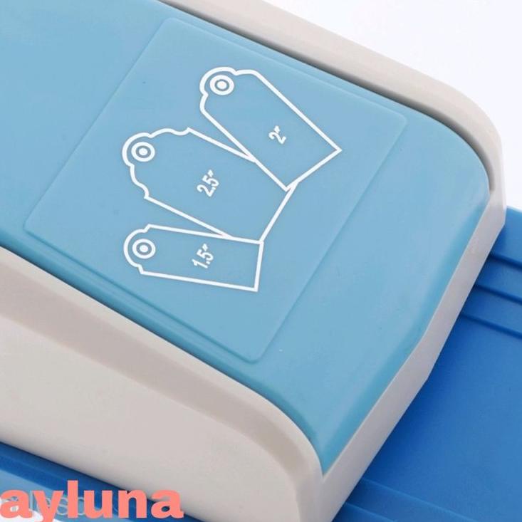 

6HJ Tag Puncher Bookmark Embossing Gift Hang Tag Paper Punch 3 size in 1❂ (Ready)Terkini ☊