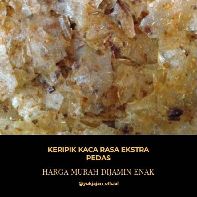 

Keripik kaca mantap (250gr)