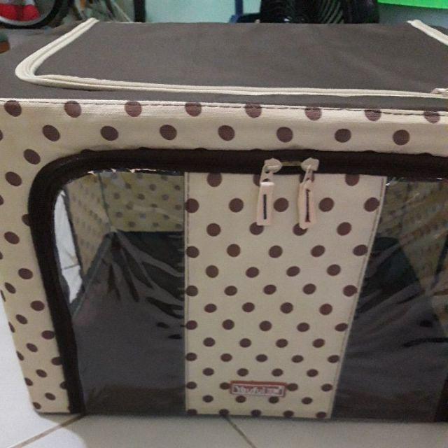 Storage Box 66 Liters Frame Baja Double Zipper Large Box 66l