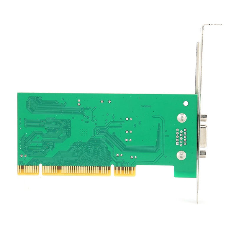 Btsg VGA Video Card ATI Rage XL 8MB PCI VGA Graphics Card Kartu Traktor Multi Display