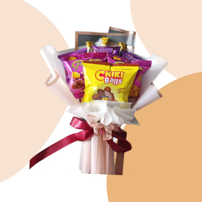

Buket/buket snack/buket wisuda/hadiah/kado