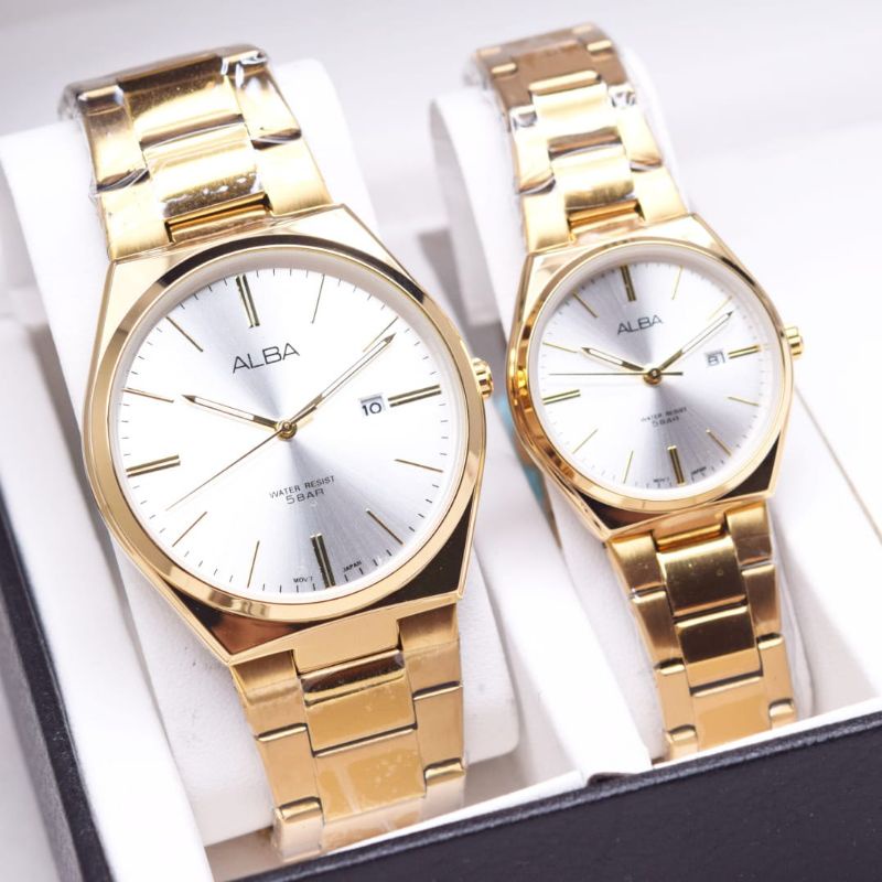 READY JAM TANGAN COUPLE ALBA ANTI AIR || PERFECTWATCHES
