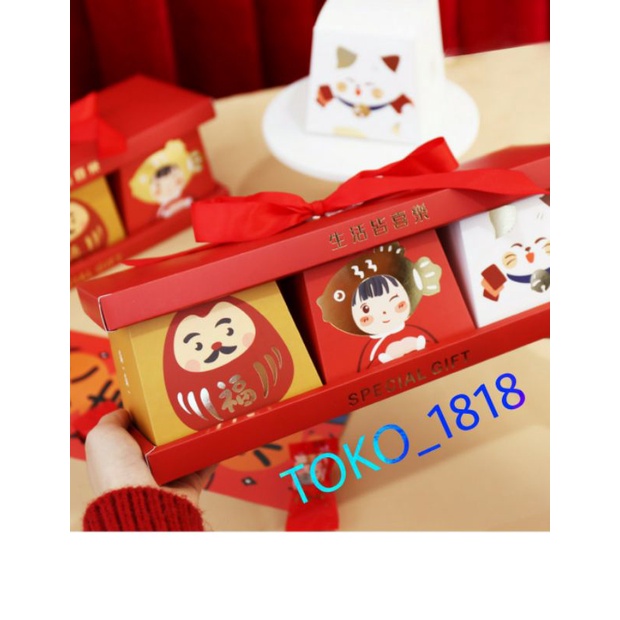 

GIFT BOX KOTAK BOX PERMEN COOKIES NASTAR IMLEK CNY 2023