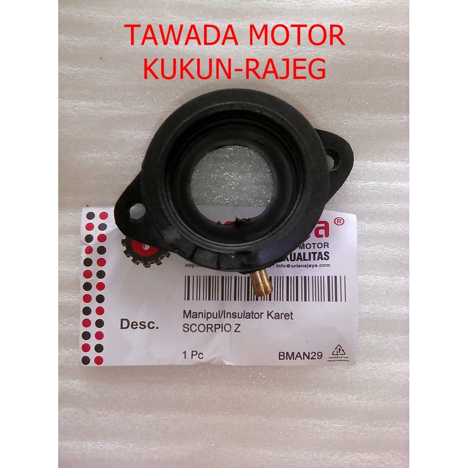 MANIPOOL INSULATOR KARET YAMAHA SCORPIO