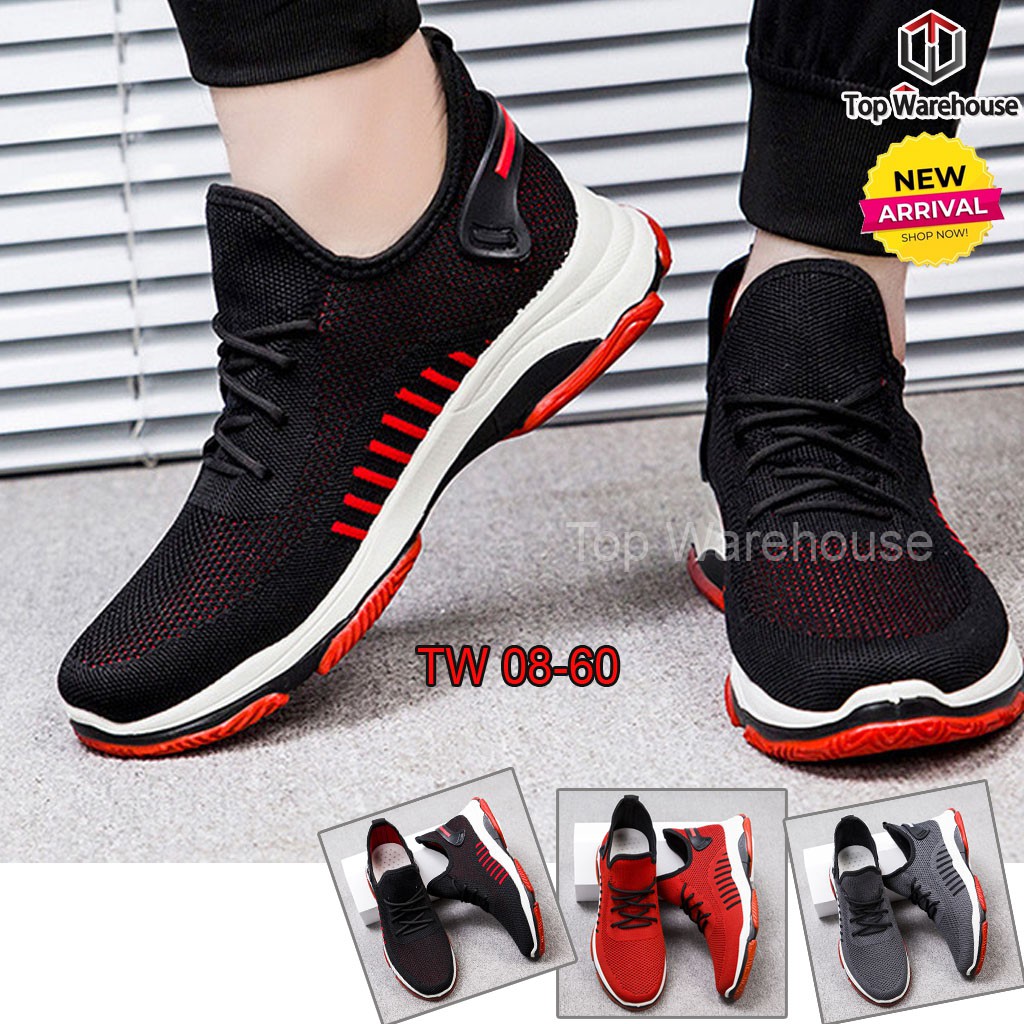 Sepatu Sneakers Import TW08-60  Kasual Fashion Running Shoes Sneakers Pria