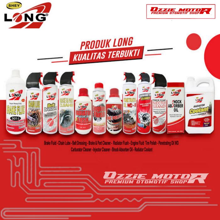 LONG CARBURATOR CLEANER 300ml PEMBERSIH KARBURATOR MOTOR