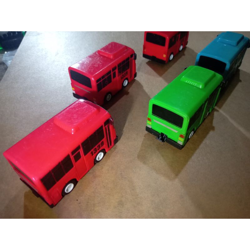 mainan kereta shinkansen hokben Hoka Hoka Bento dan mainan mobil tayo preloved pull back