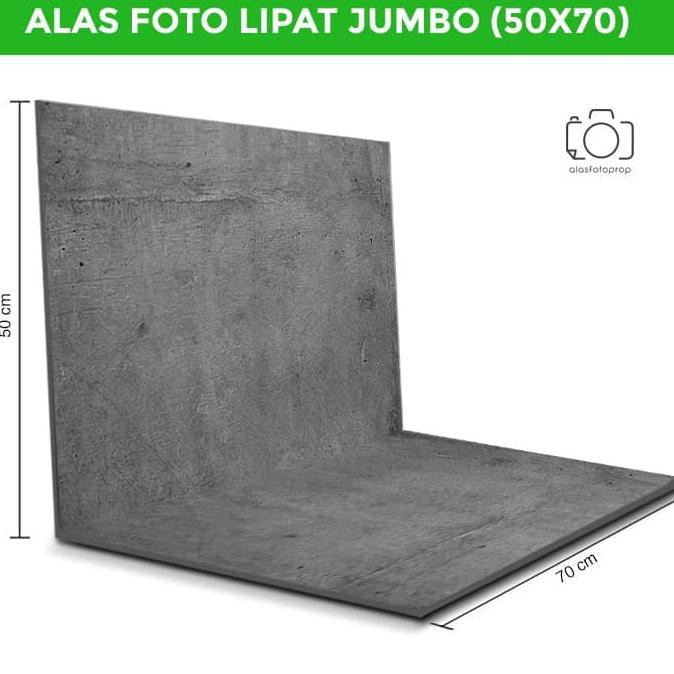 TERLARIS-PRODUK ALAS FOTO LIPAT JUMBO SEMEN 50X70CM / BACKGROUND FOTO BESAR (CLJ-02)