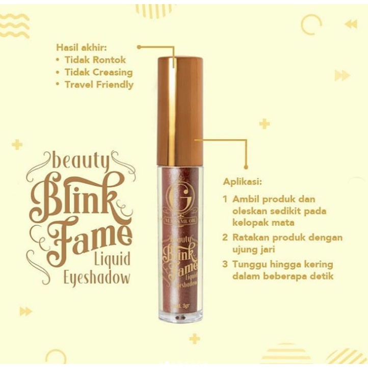 MADAME GIE Beauty Blink Fame Liquid Eyeshadow