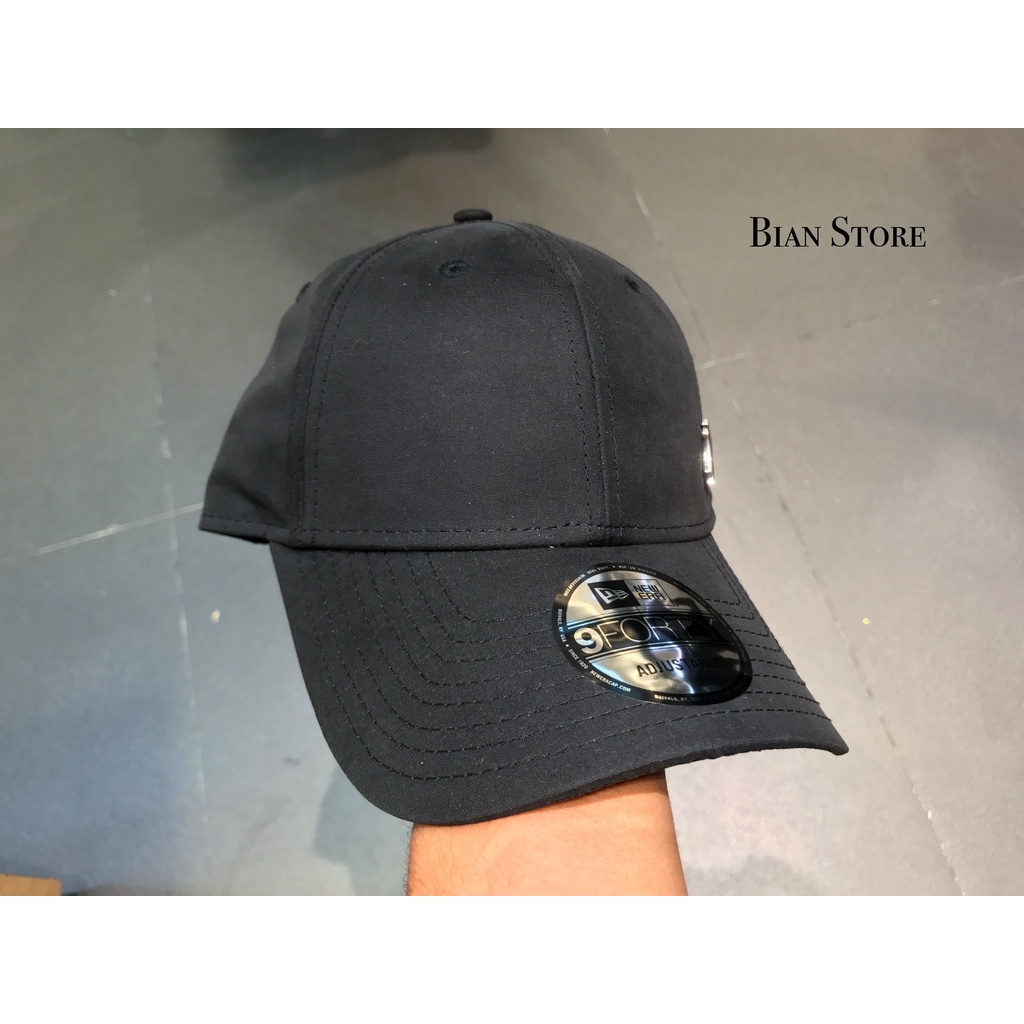 Topi New Era 9Forty Flawless Logo Basic New York Yankees Metal Black Cap 100% Original Resmi