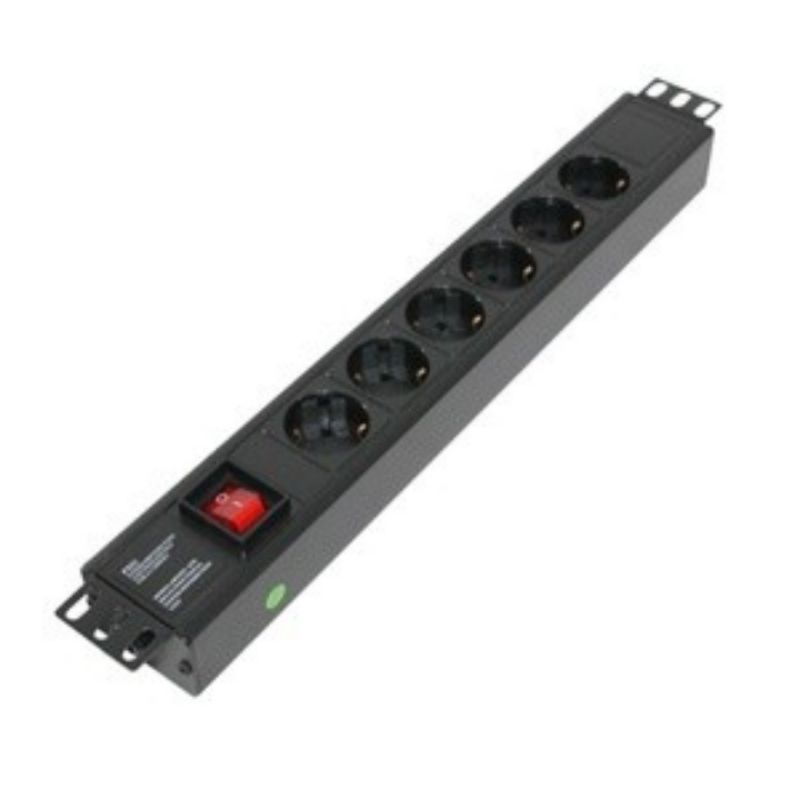 INDORACK PDU6G Power Distribution Aksesoris Unit 6 Outlet