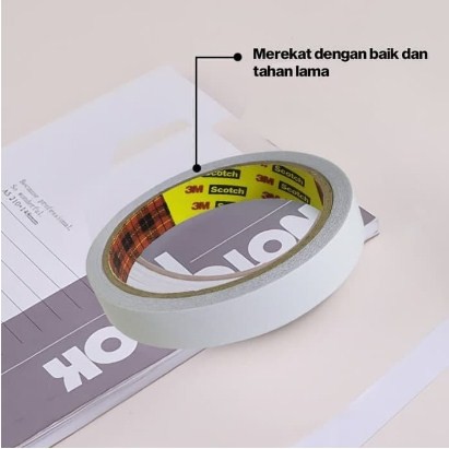 3M Scotch 200S Double Tape 12mm x 10yards