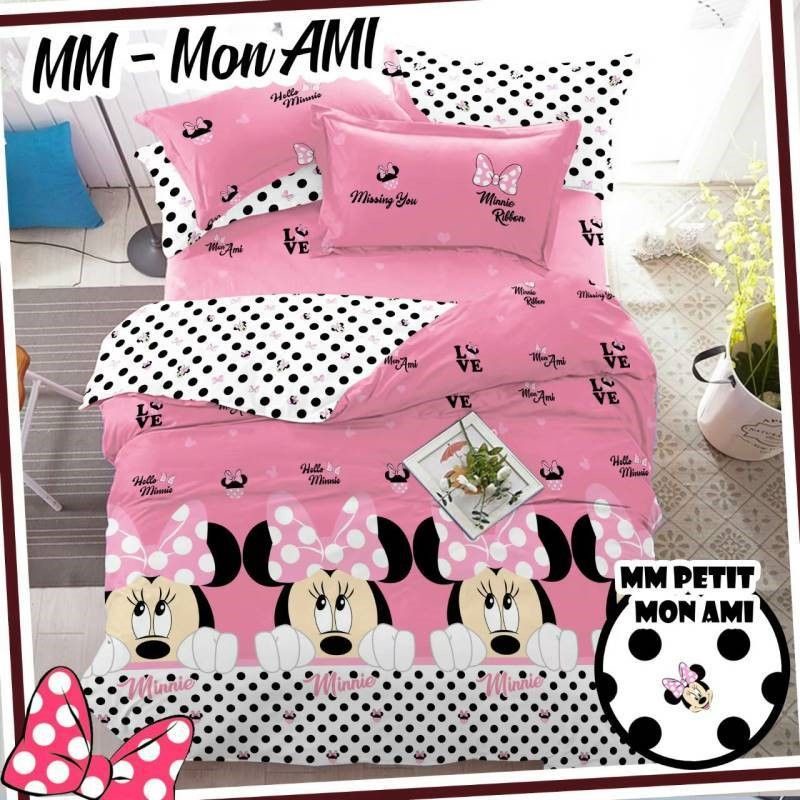 SPREI MINNIE MOUSE RAINBOW / ALL MINNIE
