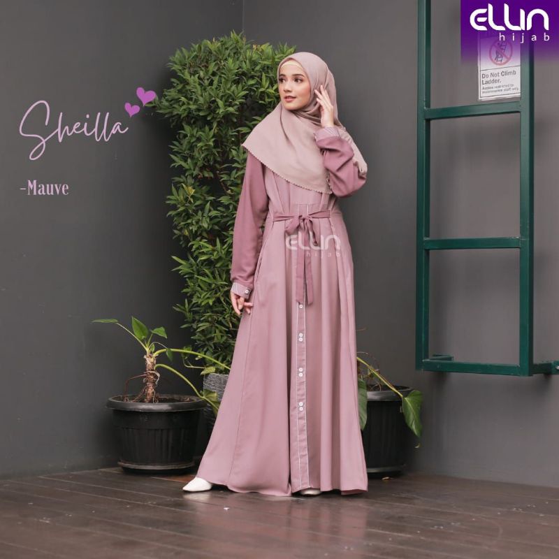 PO Sheilla Dress by Ellin Hijab DP 50.000 (Ready akhir November)