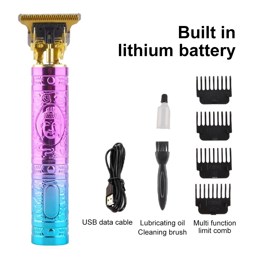 Alat Cukur Elektrik Hair Clipper Trimmer Model Dragon Vintage T9-G