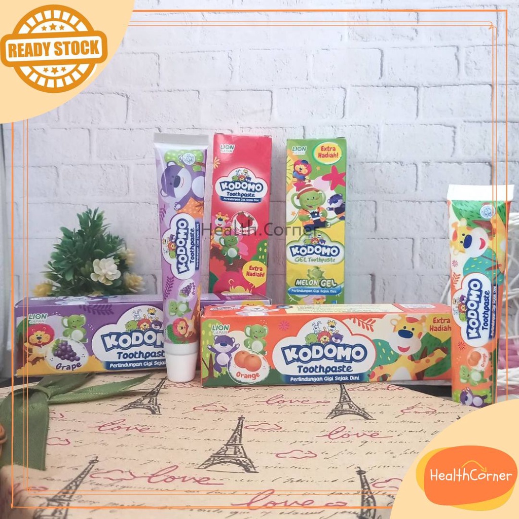 Kodomo Toothpaste Pasta Gigi Anak 45gr Odol Anak 3 Tahun