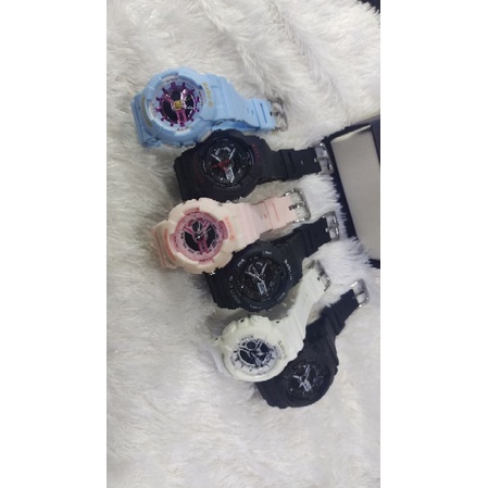 JAM TANGAN KARET JARUM DIGITAL ANTI AIR BABY-G