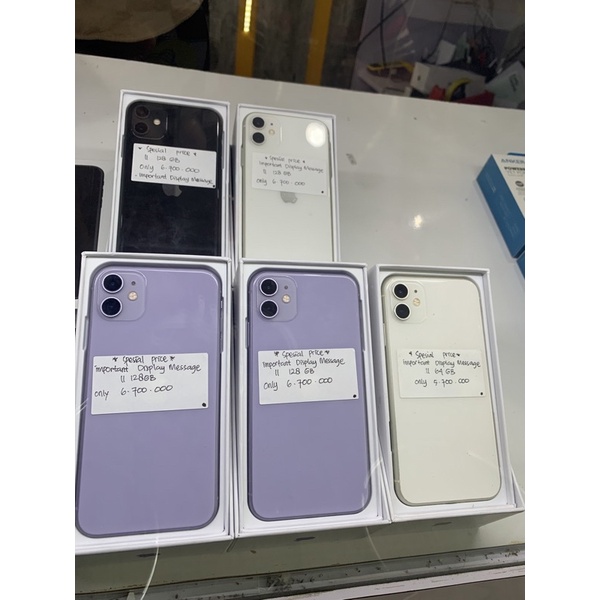 IPHONE 11 &amp; XR MINUS FULLSET ORIGINAL 100%