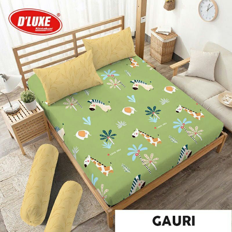 Sprei kintakun Dluxe ukuran 100x200-200x200,sprei murah,sprei terlaris,sprei katun,sprei karakter,