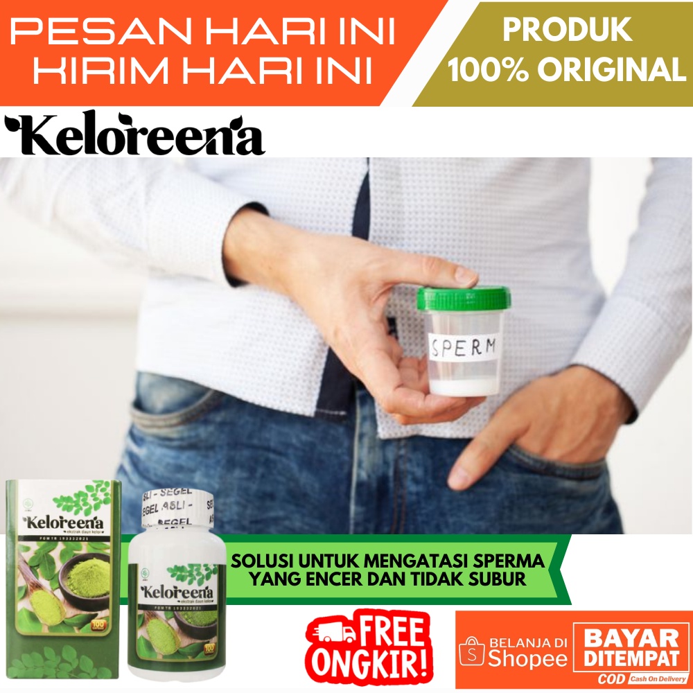 Keloreena Kapsul Solusi untuk Sperma Encer, Mengentalkan Sperma, Obat Herbal Untuk Menyuburkan Sperm