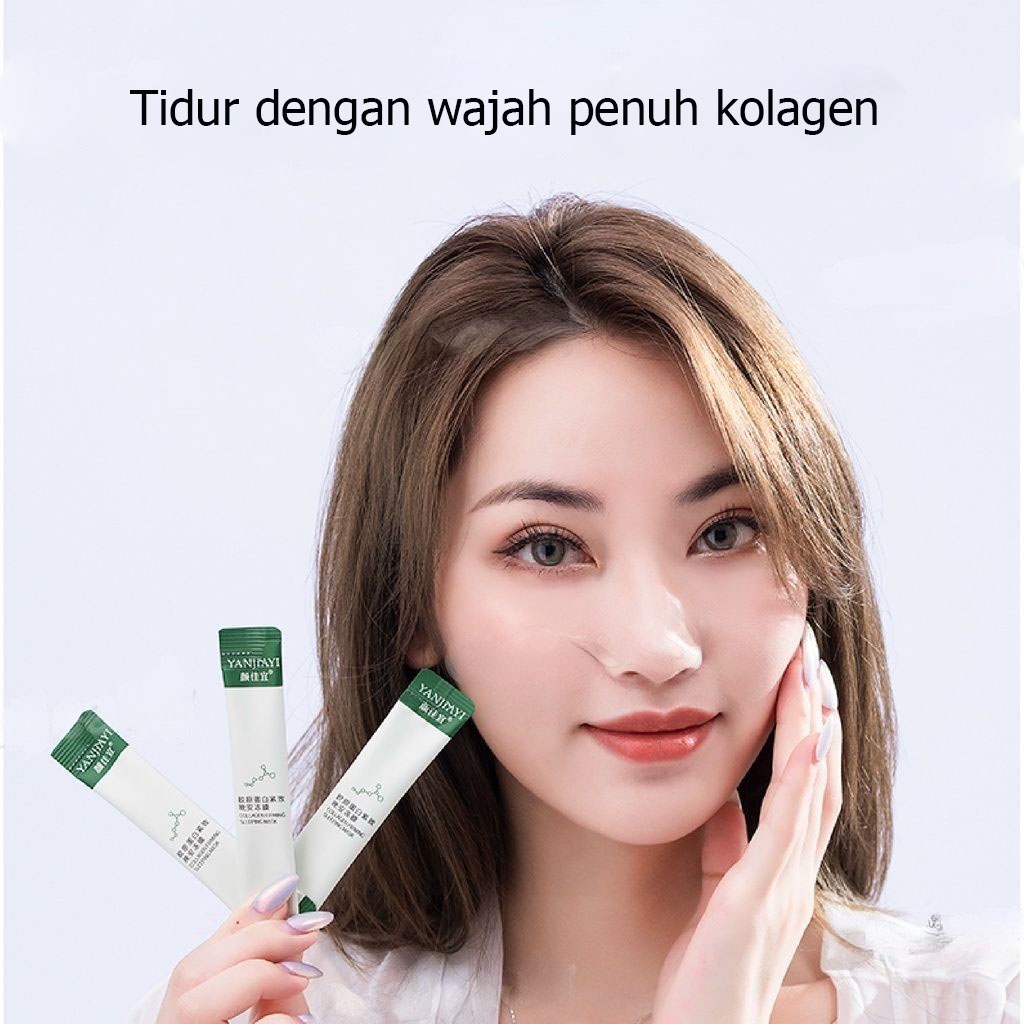 Jelly Sleeping Mask Mask Skin Care Mask Sleeping Collagen 150g Tidur Pada Malam Meningkatkan Efisiensi Penyerapan Kolagen Menghidrasi Dan Melembabkan