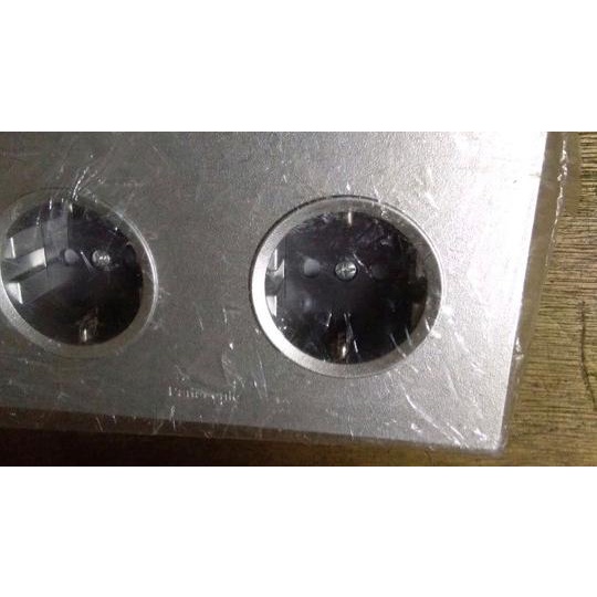 ✯ stop kontak plus stop kontak silver panasonic ➷