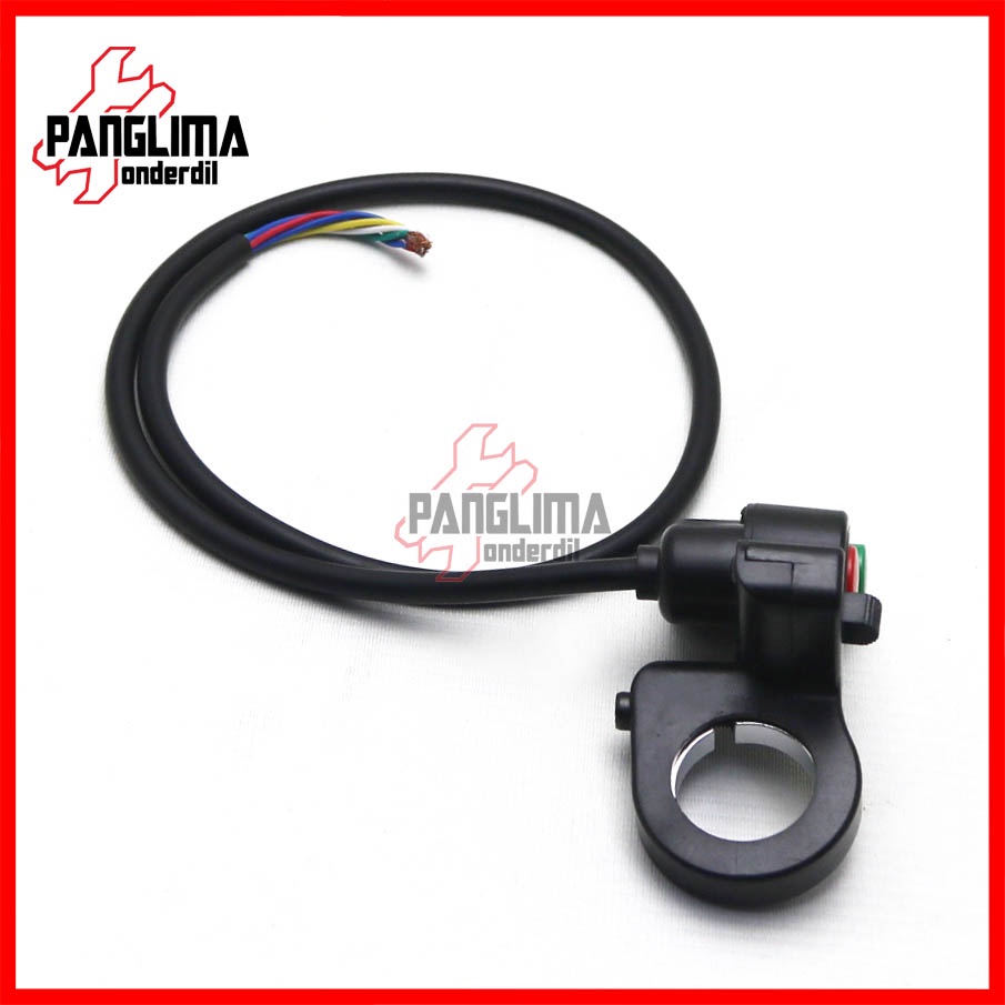 Handel Switch Kiri-Left Universal-Semua Jenis Motor Handle-Hendle-Hendel-Holder Saklar Lampu Depan Dim-Sen-Sein-Klakson