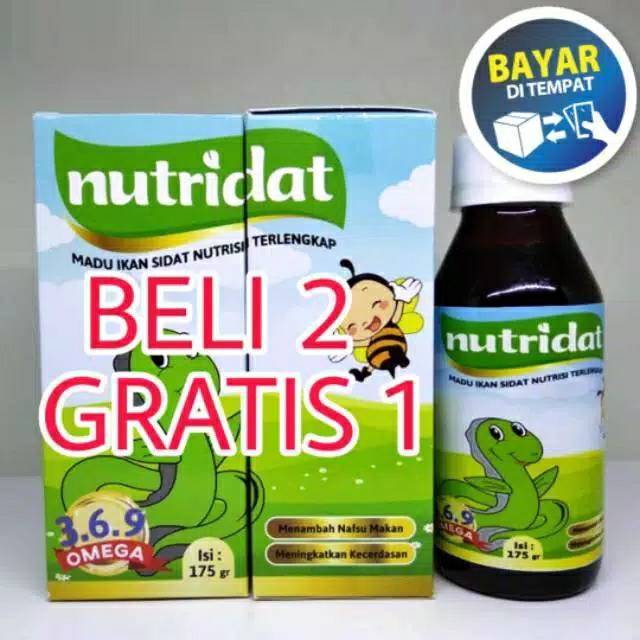 Vitamin Penambah Nafsu Makan Anak Nutridat Beli 2 Gratis 1 Shopee Indonesia
