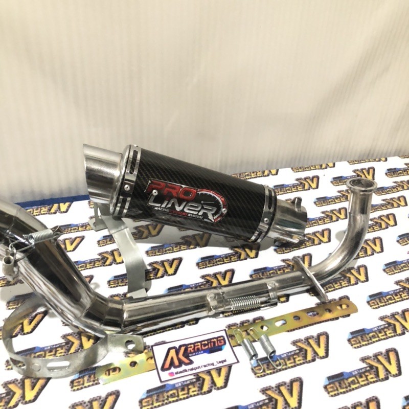 KNALPOT RACING PROLINER ALL MOTOR MIO KARBU, MIO FI, MIO M3