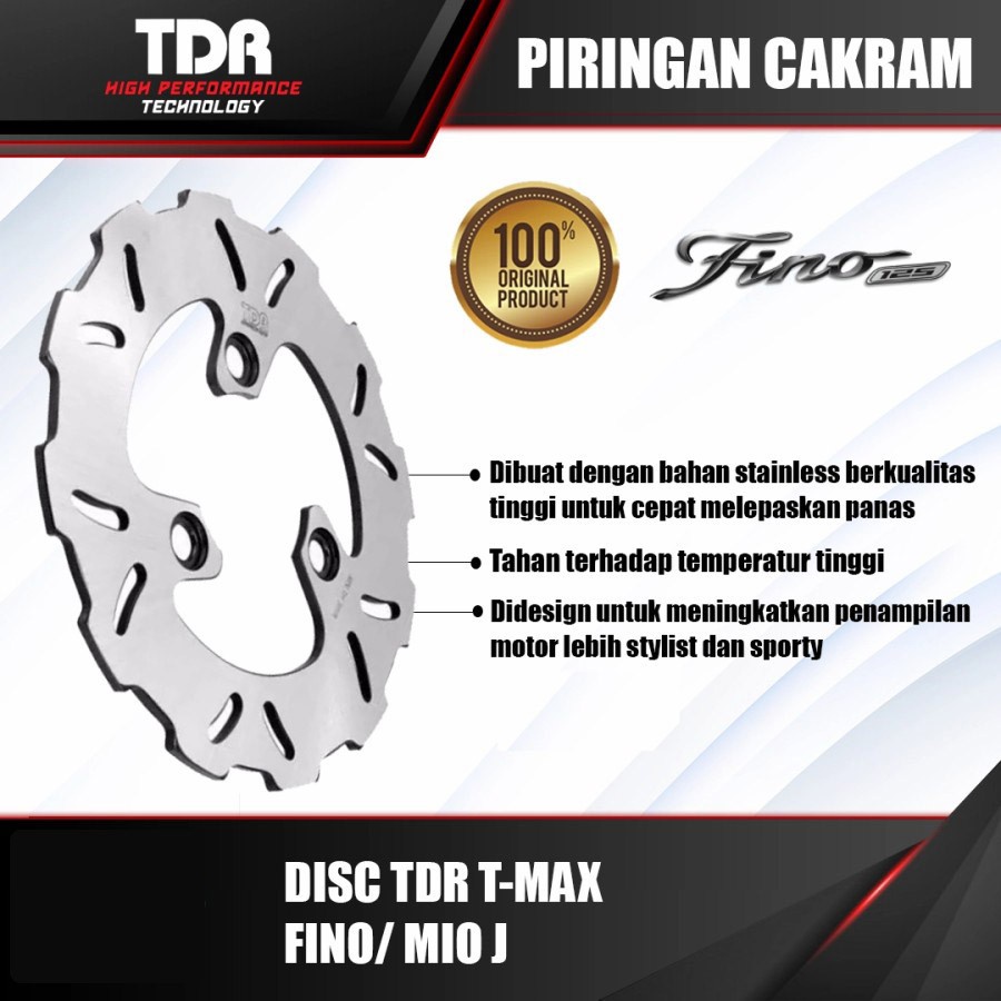 TDR PIRINGAN CAKRAM FINO/MIO J T- MAX