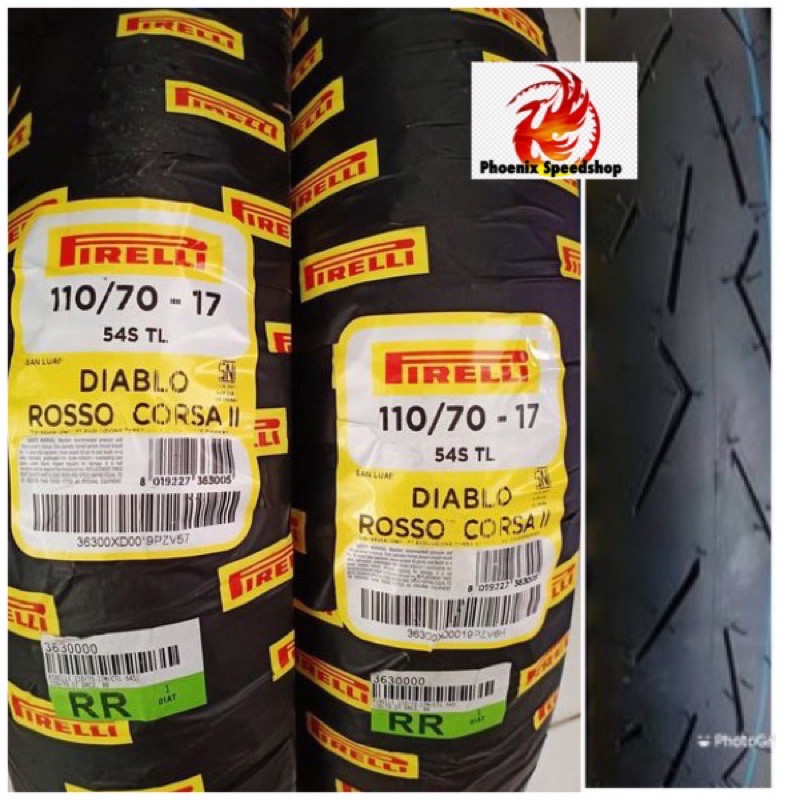 Pirelli Diablo Rosso Corsa 2 110/70-17
